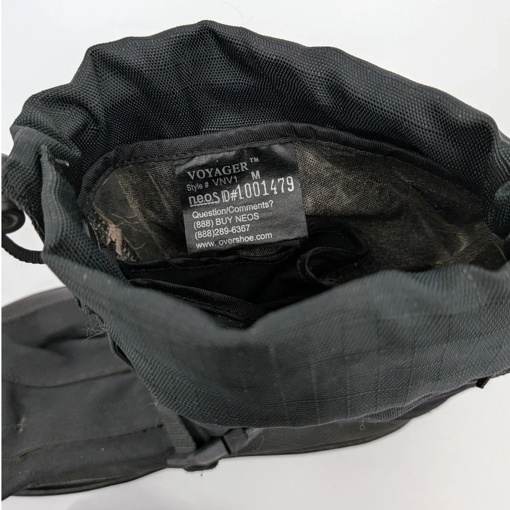 NEOS‎ Voyager Mid Waterproof Winter Overshoes Vibram Soles Black Size M